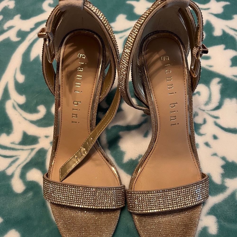 Gianni Bini Gold Women's Heels